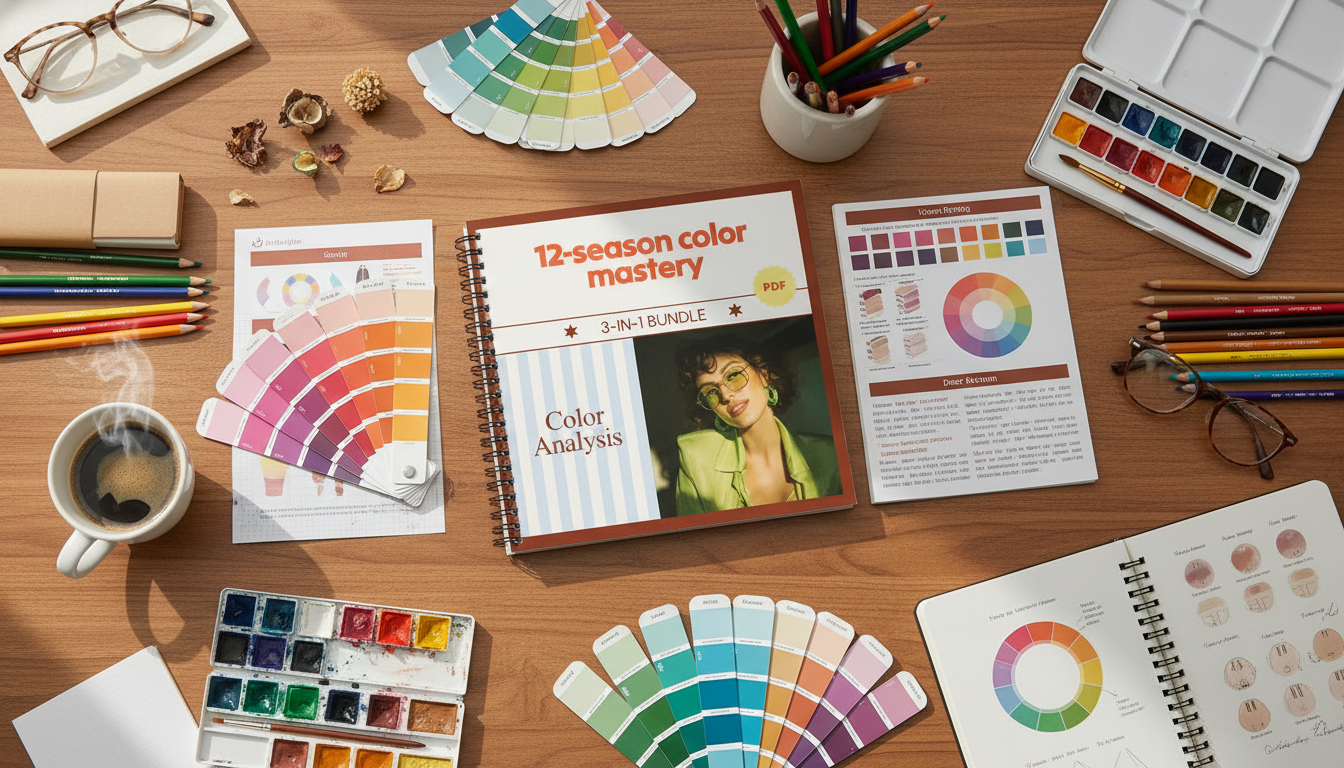 12-Season Color Analysis Made Easy: Your 4-in-1 Guide