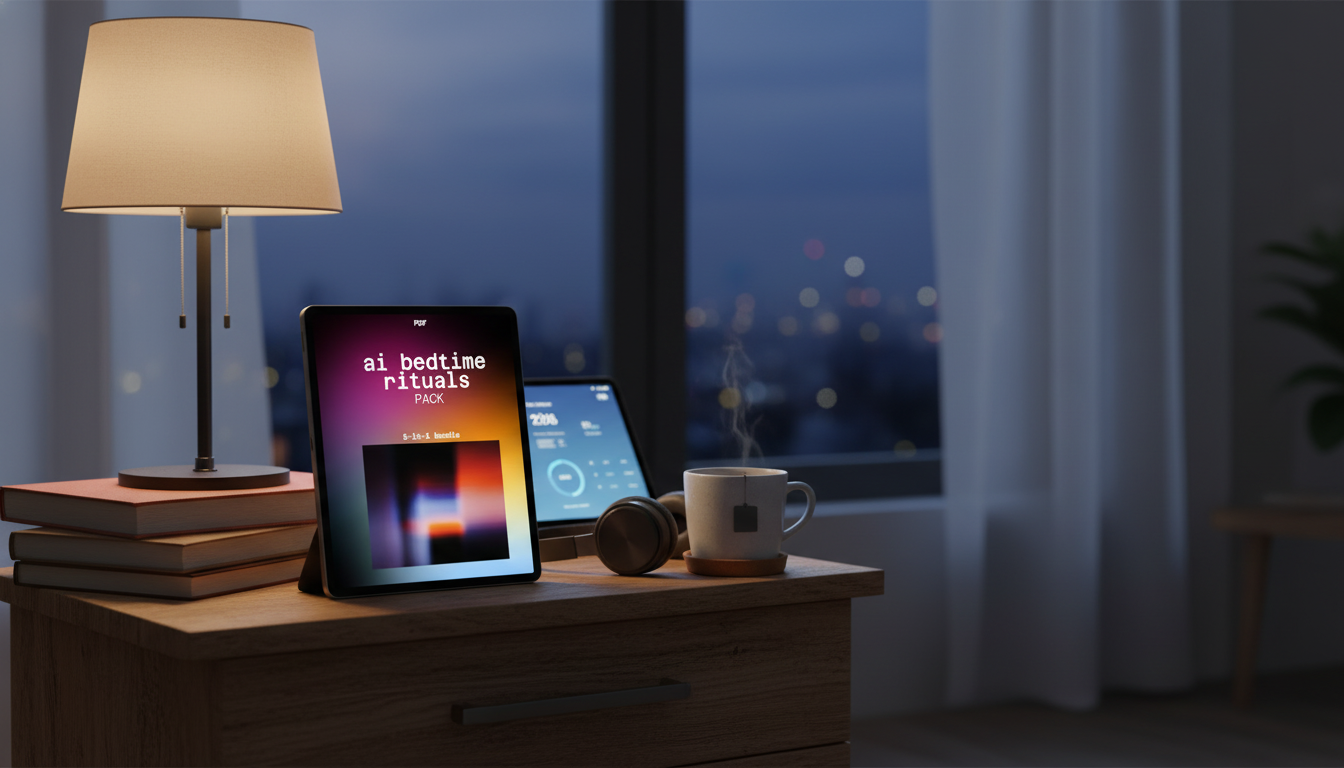 AI Wind-Down Routine: Sleep Hygiene Rituals (5-in-1)