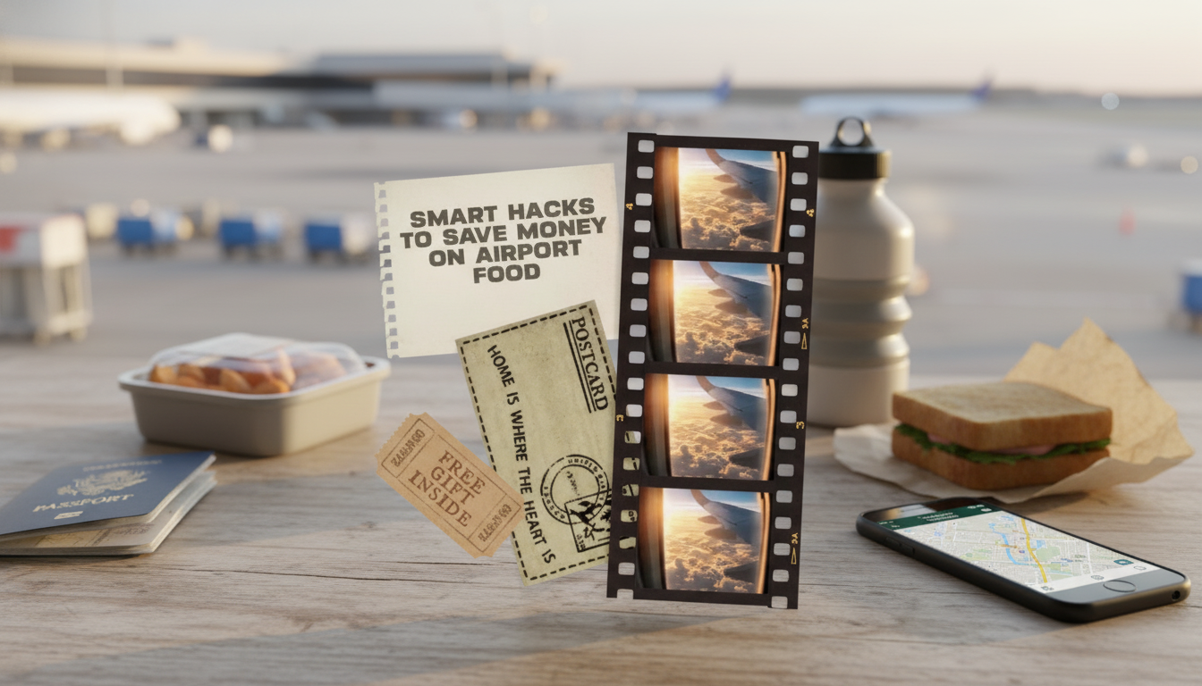 Airport Food Hacks: Save Money Before and After Security