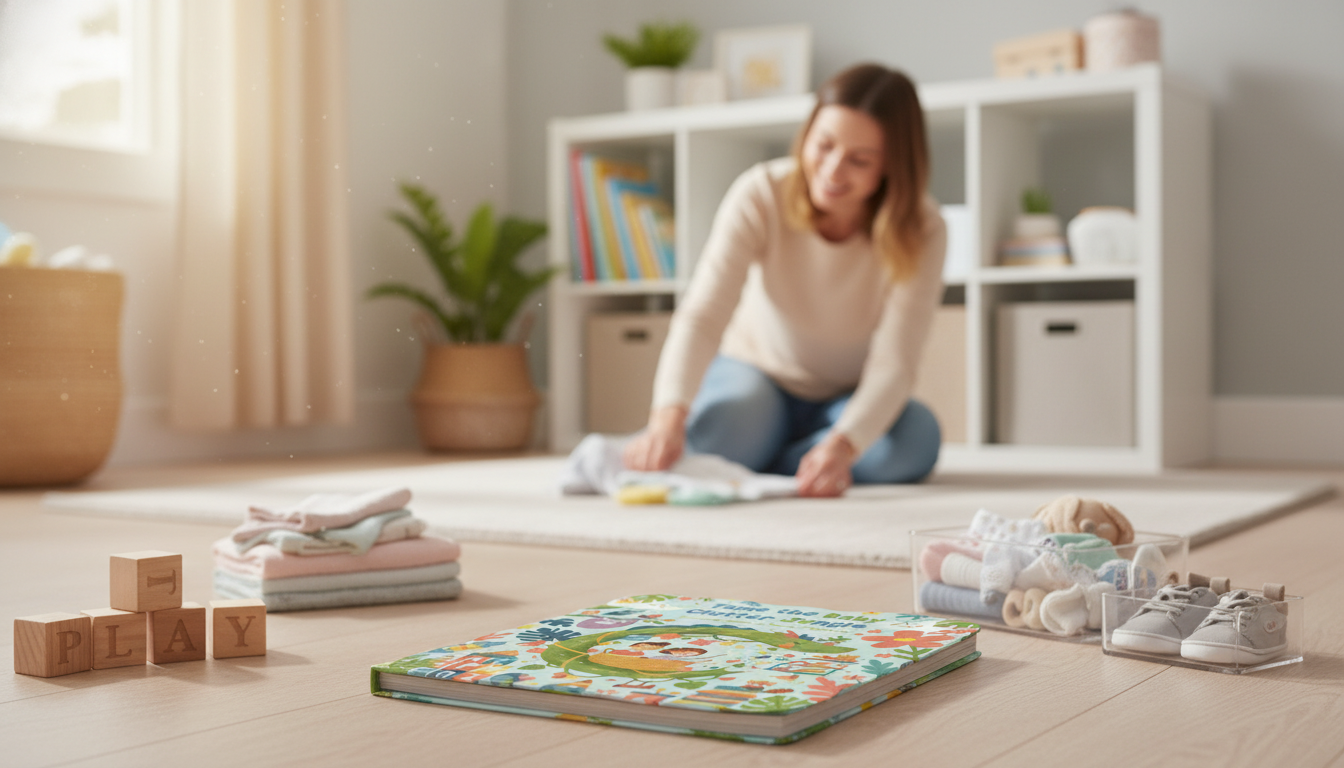 Baby Clutter Reset: 15-Minute Zones, Room-by-Room Plan