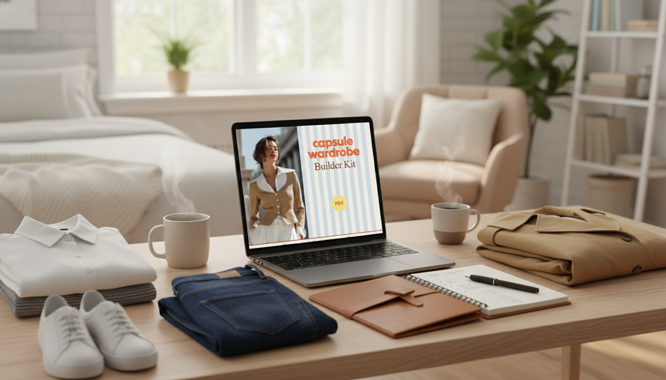 Capsule Wardrobe Builder Kit: A Step-by-Step Guide System