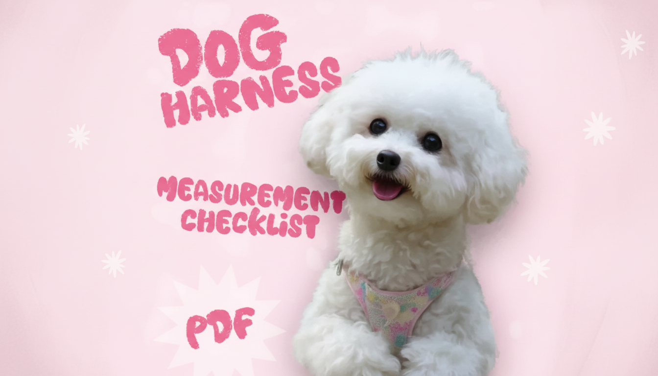 Dog Harness Size Guide: Measure Girth, Neck & Fit Fast