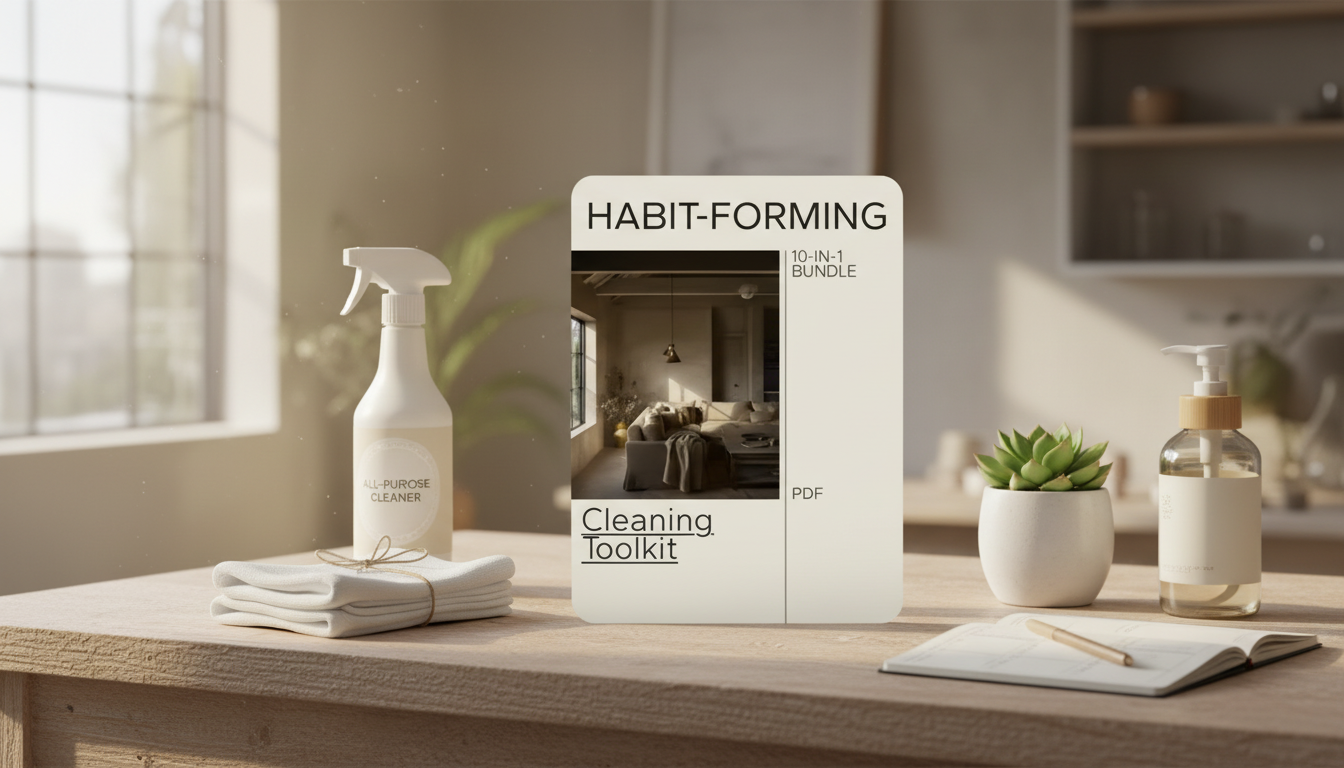 Habit-Forming Cleaning Toolkit: 10 Routine-Building Downloads
