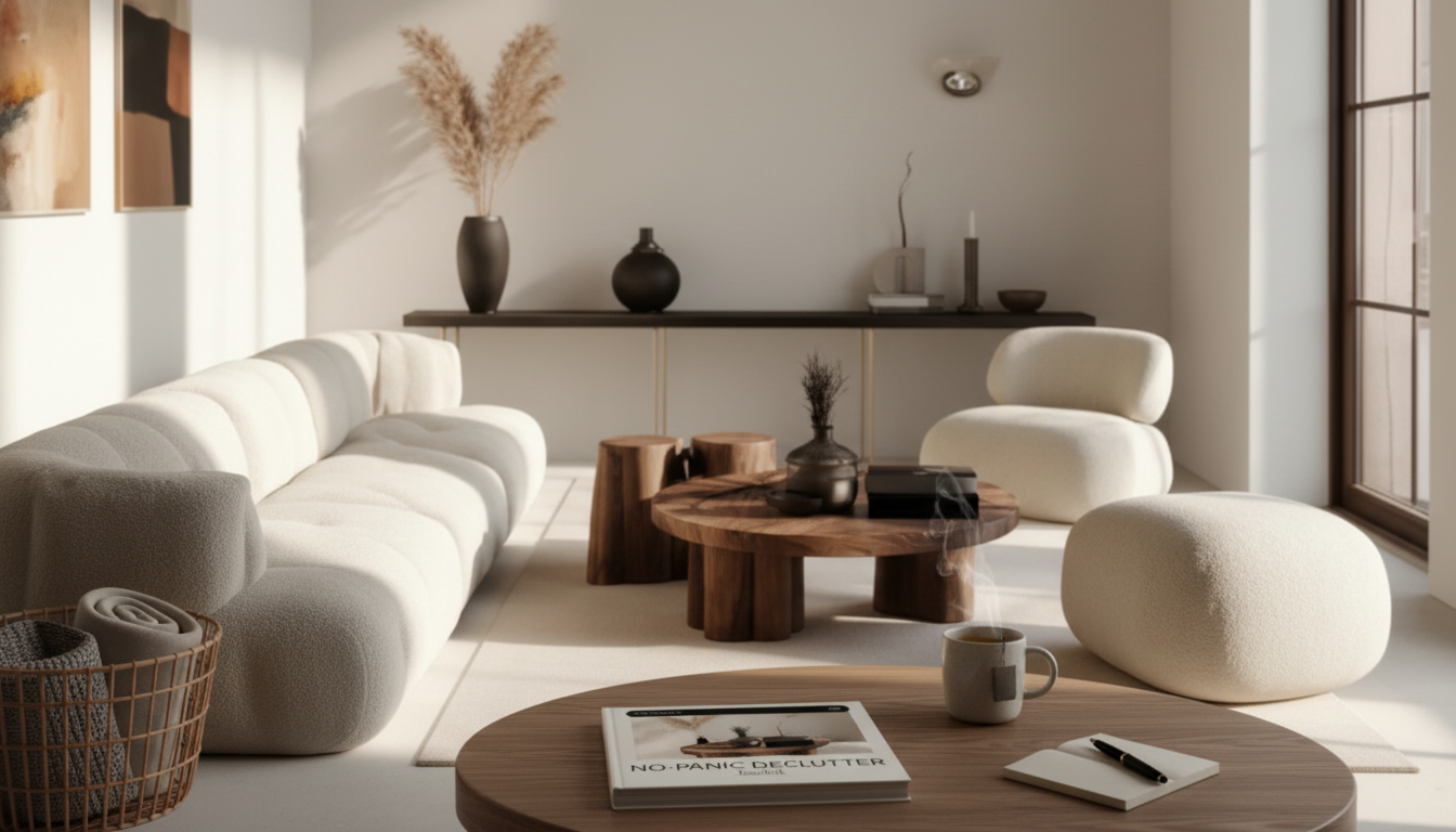 No-Panic Declutter Toolkit: 30-Minute Calm Room Reset