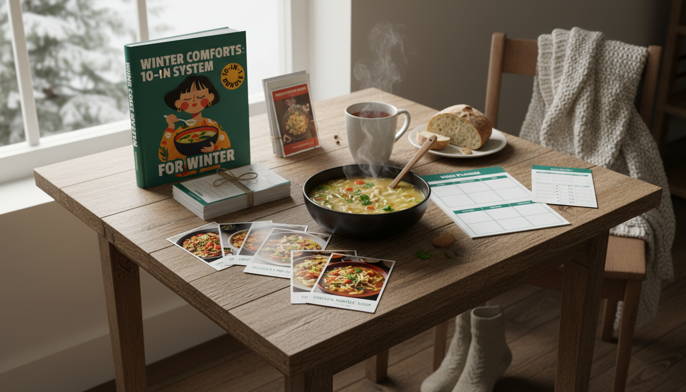 Winter Comfort Menu System for Easy Cozy Weeknights
