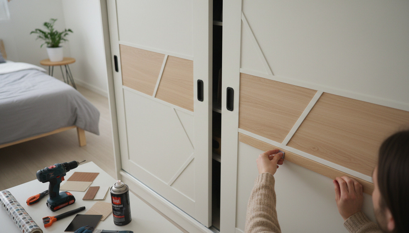 Make Sliding Wardrobe Doors Look Better: 4 Upgrades