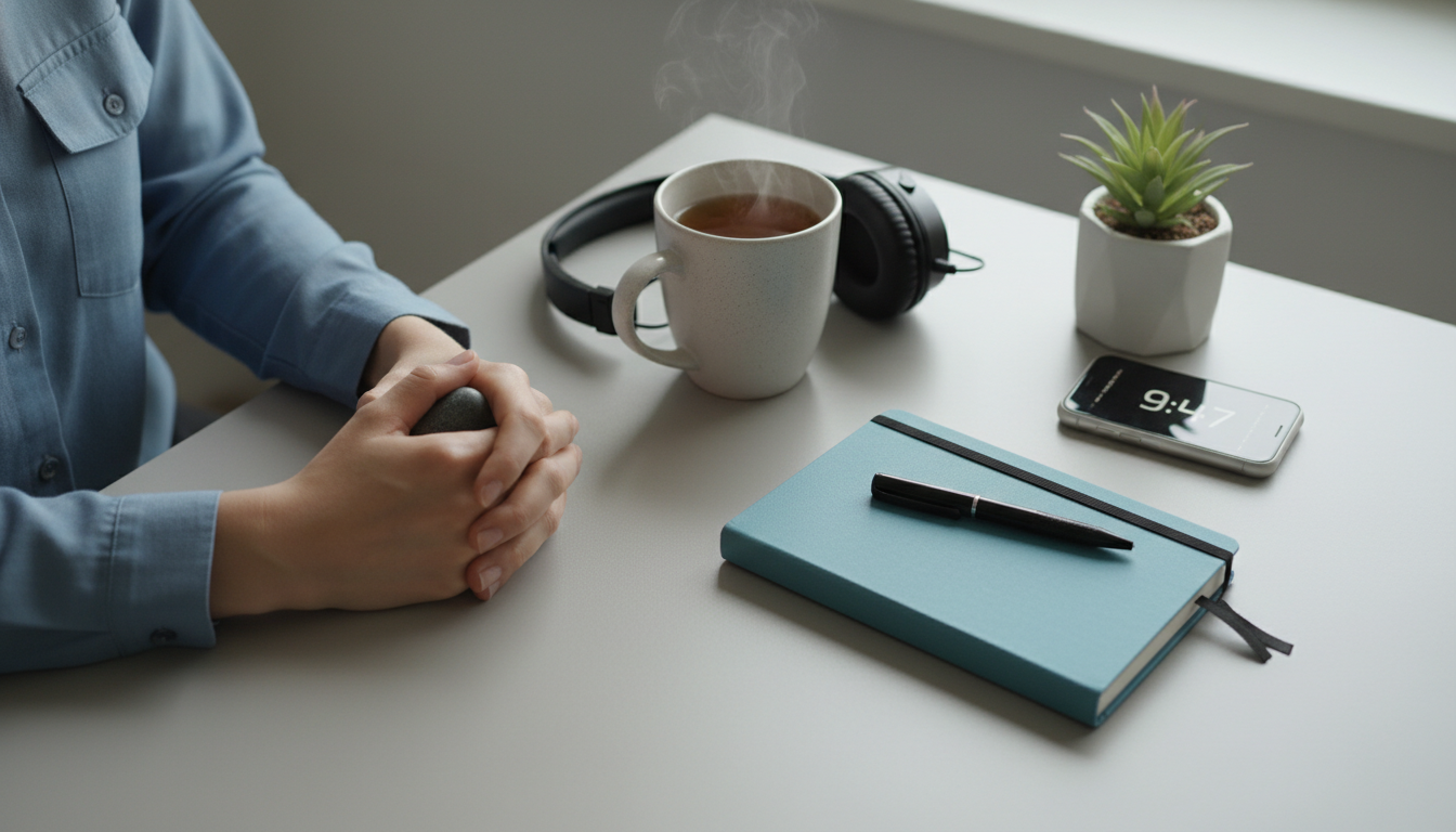 10-Minute Workday Stress Reset Routine (No Gear Needed)