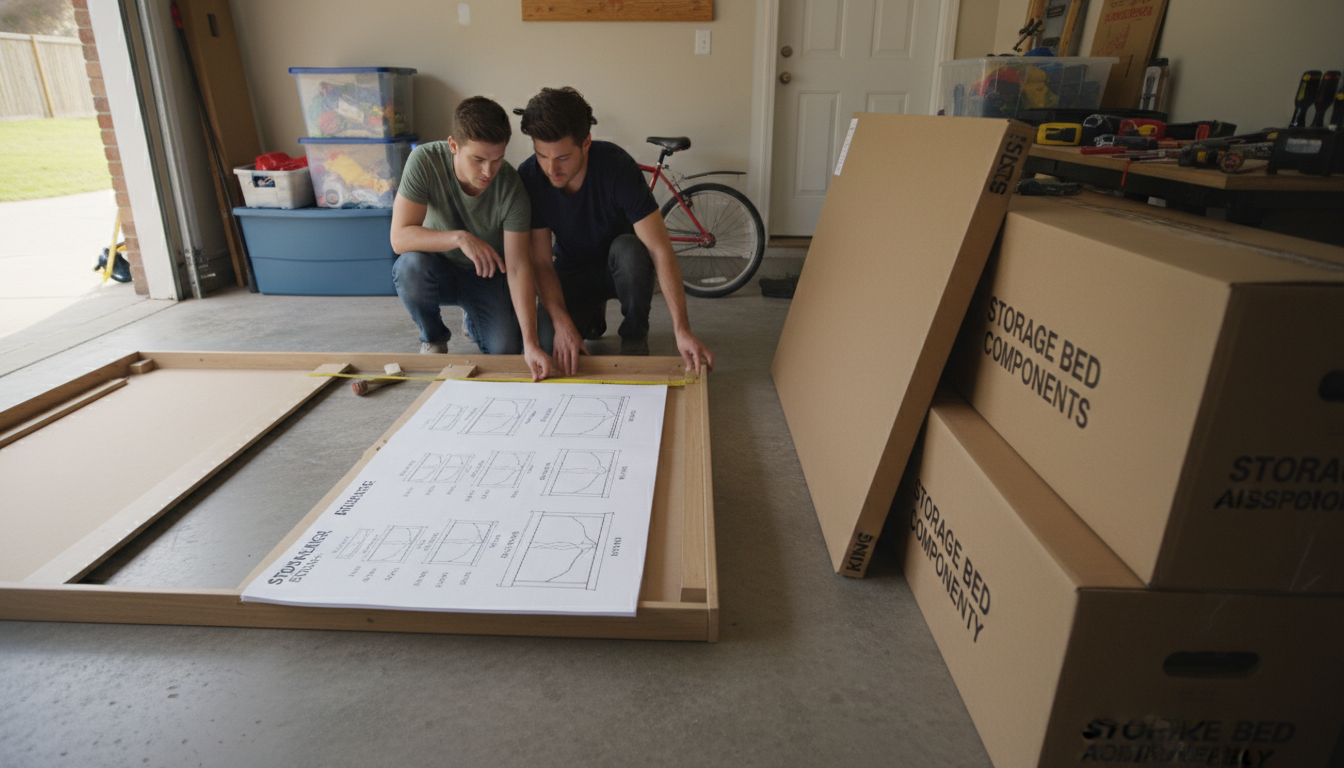 Pick the Best Storage Bed Size: Twin to King