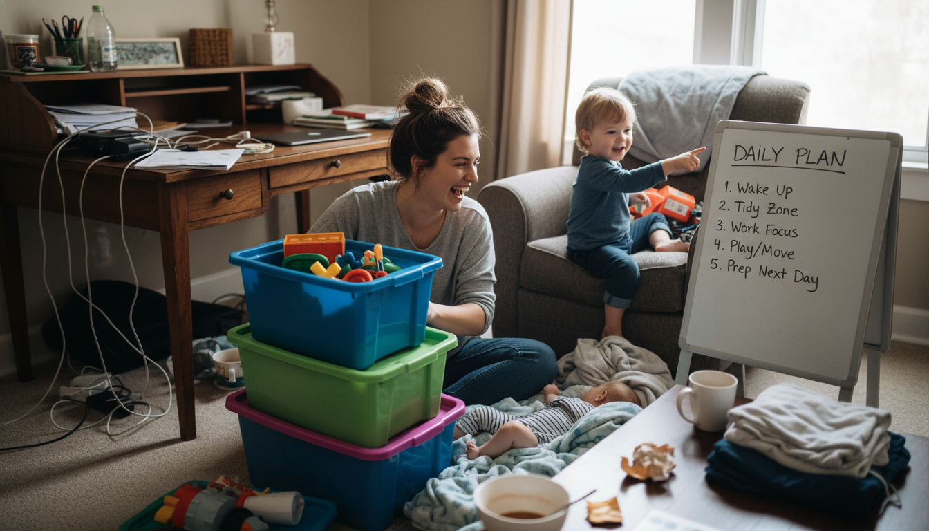 Reset a Messy Work-From-Home Routine in 5 Simple Steps