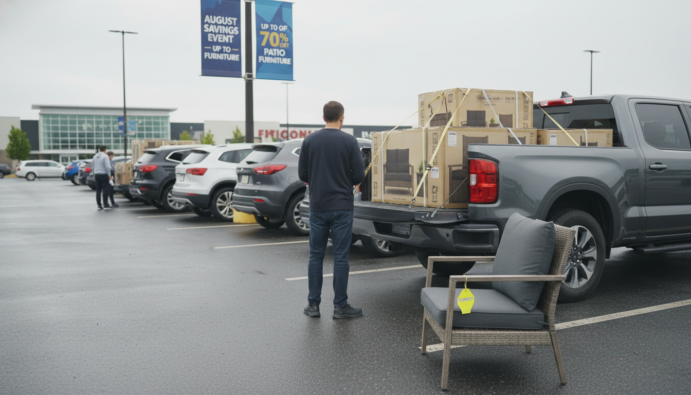 Best Month to Buy Outdoor Patio Furniture: August Deals