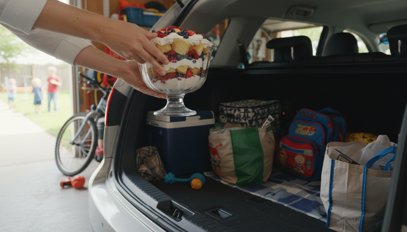 Easiest, Yummiest Potluck Dessert: No-Bake Trifle